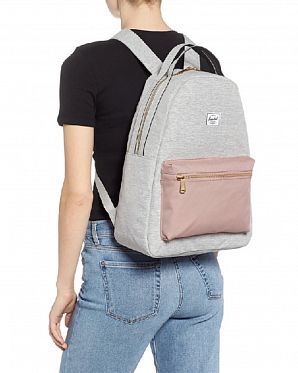 Рюкзак городской небольшой Herschel Nova Small Light Grey Rose