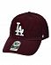 Бейсболка классическая с изогнутым козырьком '47 Brand Clean Up Los Angeles Dodgers Dark Maroon отзывы