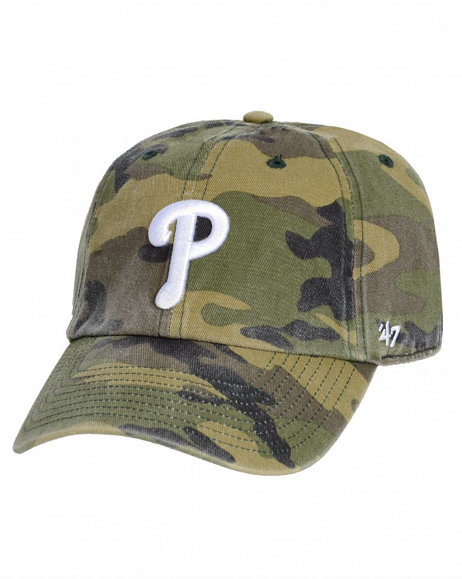 Бейсболка  '47 Brand Clean Up Philadelphia Phillies Camo отзывы