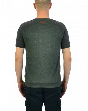 Футболка мужская Naketano Dachrinne Anthracite Dark Olive Футболка мужская Naketano Dachrinne Anthracite Dark Olive
