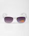 Очки Sunglasses Classic Modern Wayfarer Printed Arms White отзывы