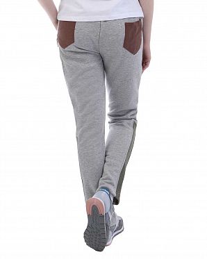 Джоггеры женские Naketano Two Ton Pocket Double Ton Light Grey Green Джоггеры женские Naketano Two Ton Pocket Double Ton Light Grey Green