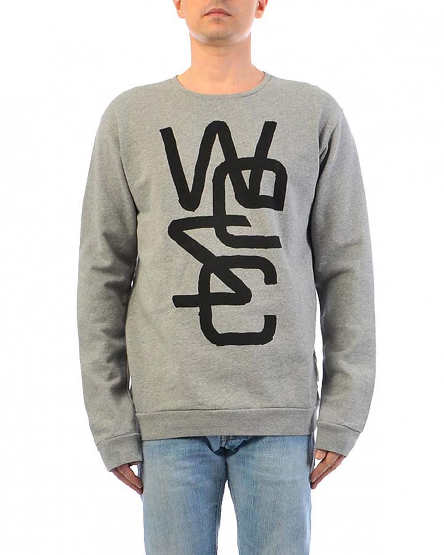 Толстовка мужская свитшот Wesc Last Minute Overlay Grey melange отзывы