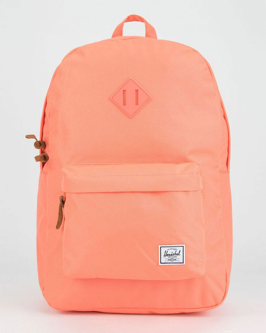 Рюкзак водоотталкивающий с карманом для 15 ноутбука Herschel Heritage Fresh Salmon отзывы