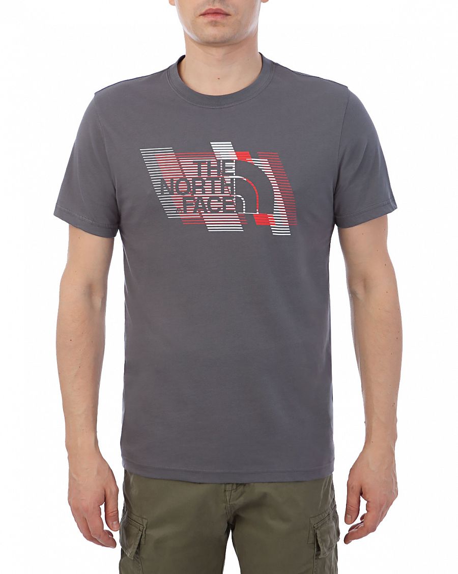 Футболка мужская The North Face New Stripe 19 Tee Grey отзывы