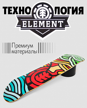 Дека Element с покрытием 8.25 (15 красный оранжевый)