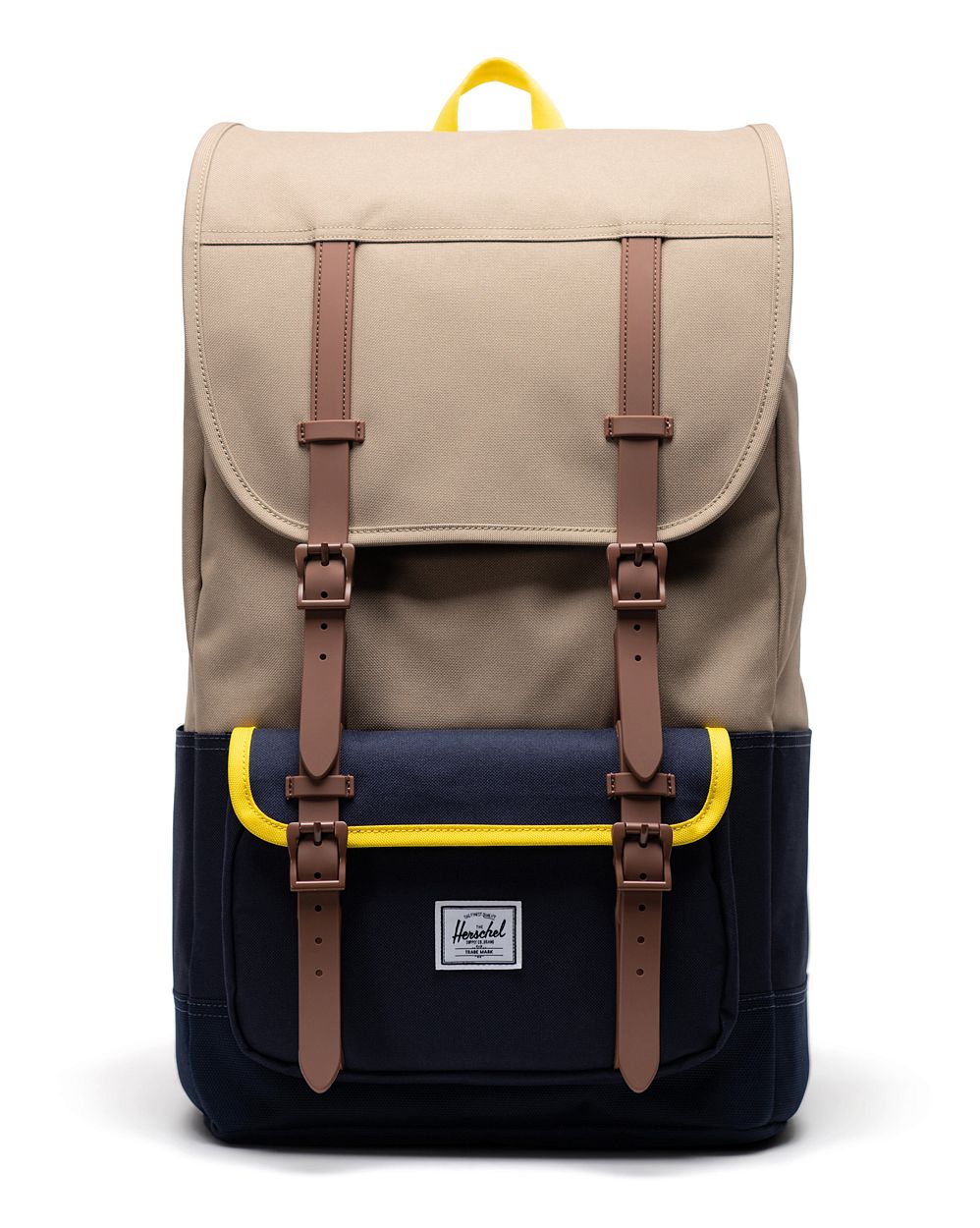 Рюкзак Herschel Little America Pro 11038 KELP/PEACOAT/CYBER YELLOW/SADDLE отзывы