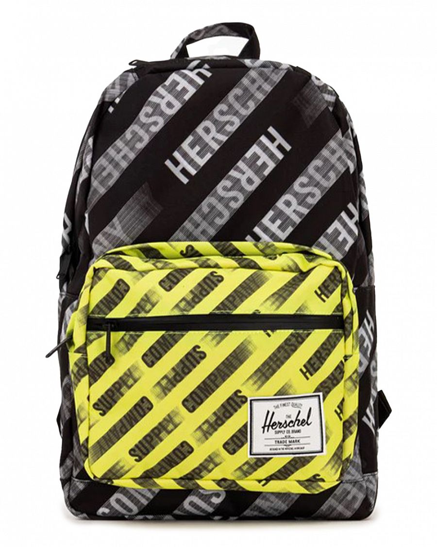 Рюкзак водоотталкивающий с отделом для 15 ноутбука Herschel Pop Quiz HSC MOTION BLACK HIGHLIGHT отзывы