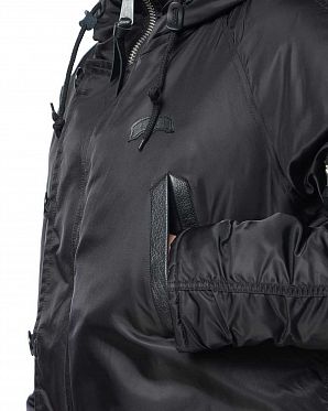 Пуховик водонепроницаемый на гусином пуху Корея NudeBones Black