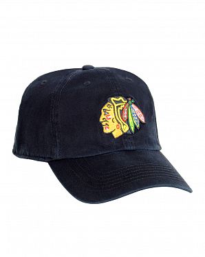 Бейсболка  '47 Brand Clean Up Chicago Blackhawks Black