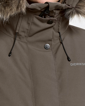 Парка женская Didriksons Erika 504303 Mocha Brown