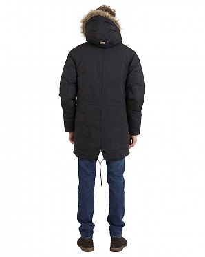 Пуховик мужской зимний водоотталкивающий Elvine Corby Black Пуховик мужской зимний водоотталкивающий Elvine Corby Black