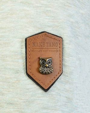 Толстовка женская с капюшоном Naketano Blonder Engel Wiederkauer Stone Grey Gun Melange