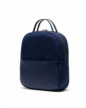 Рюкзак городской небольшой водонепроницаемый Herschel Orion Small Premium Peacoat Рюкзак городской небольшой водонепроницаемый Herschel Orion Small Premium Peacoat