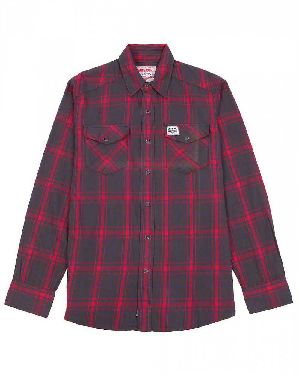 Рубашка мужская с длинным рукавом Carhartt USA Heritage 1889 Red Check отзывы Рубашка мужская с длинным рукавом Carhartt USA Heritage 1889 Red Check отзывы