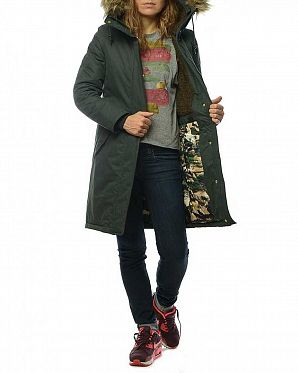 Парка женская зимняя Loading 4 Olive