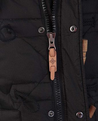 Пуховик мужской Addict Goose Duffel Black