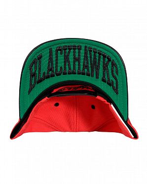 Бейсболка с прямым козырьком Mitchell and Ness Colt Chicago Blackhawks Red Бейсболка с прямым козырьком Mitchell and Ness Colt Chicago Blackhawks Red