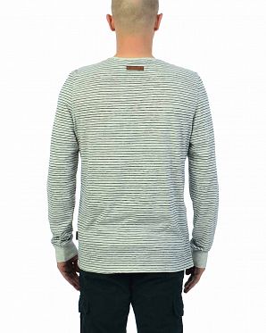 Футболка лонгслив мужская Naketano Hosenpuper Langen Politik melange Футболка лонгслив мужская Naketano Hosenpuper Langen Politik melange