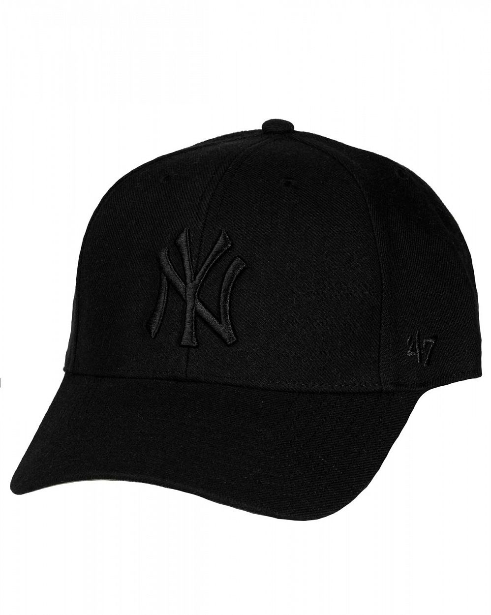 Бейсболка с изогнутым козырьком '47 Brand MVP New York Yankees Black Black отзывы