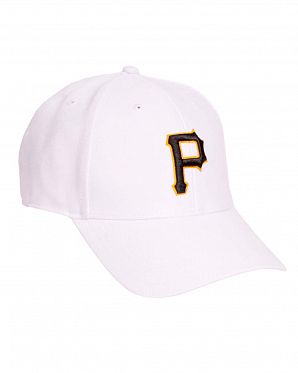 Бейсболка '47 Brand MVP WBV Pittsburgh Pirates White Бейсболка '47 Brand MVP WBV Pittsburgh Pirates White