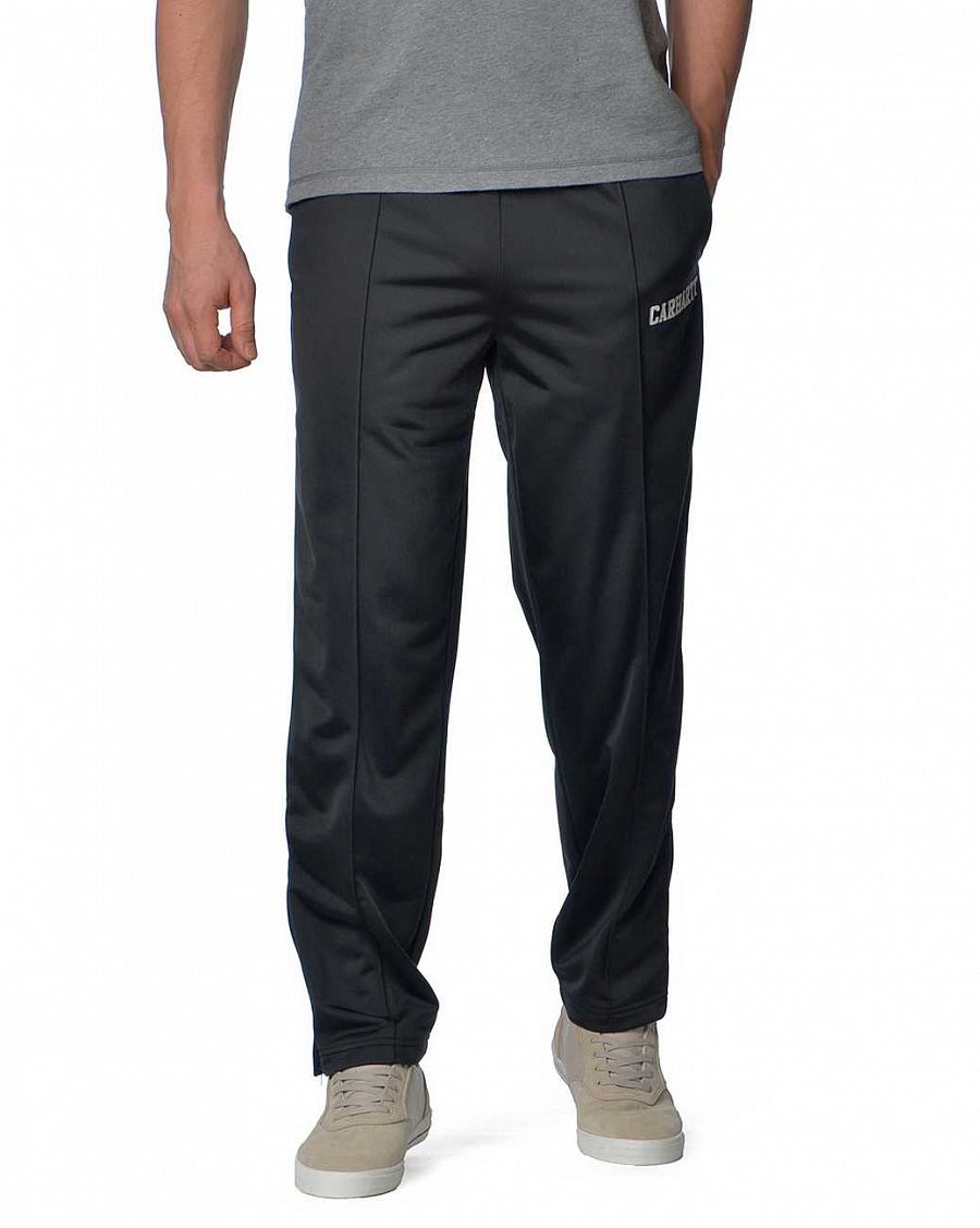 Спортивные штаны Carhartt WIP College Track Pant Black White отзывы