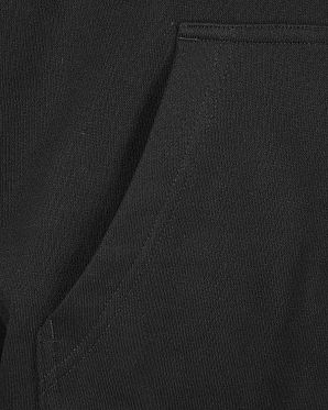 Толстовка мужская с капюшоном Urban Classics 80's Hoody Black Толстовка мужская с капюшоном Urban Classics 80's Hoody Black
