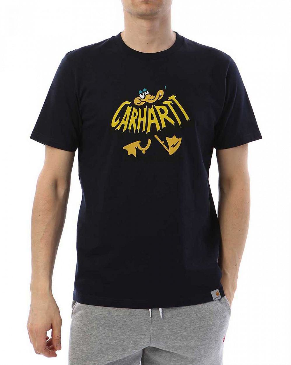 Футболка классическая мужская Urban Classics Navy купить с доставкой в ...