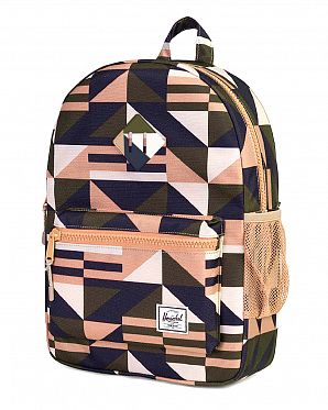 Рюкзак маленький с отделом для 13 ноутбука Herschel Heritage Youth Frontier Geo Ash Rose Рюкзак маленький с отделом для 13 ноутбука Herschel Heritage Youth Frontier Geo Ash Rose