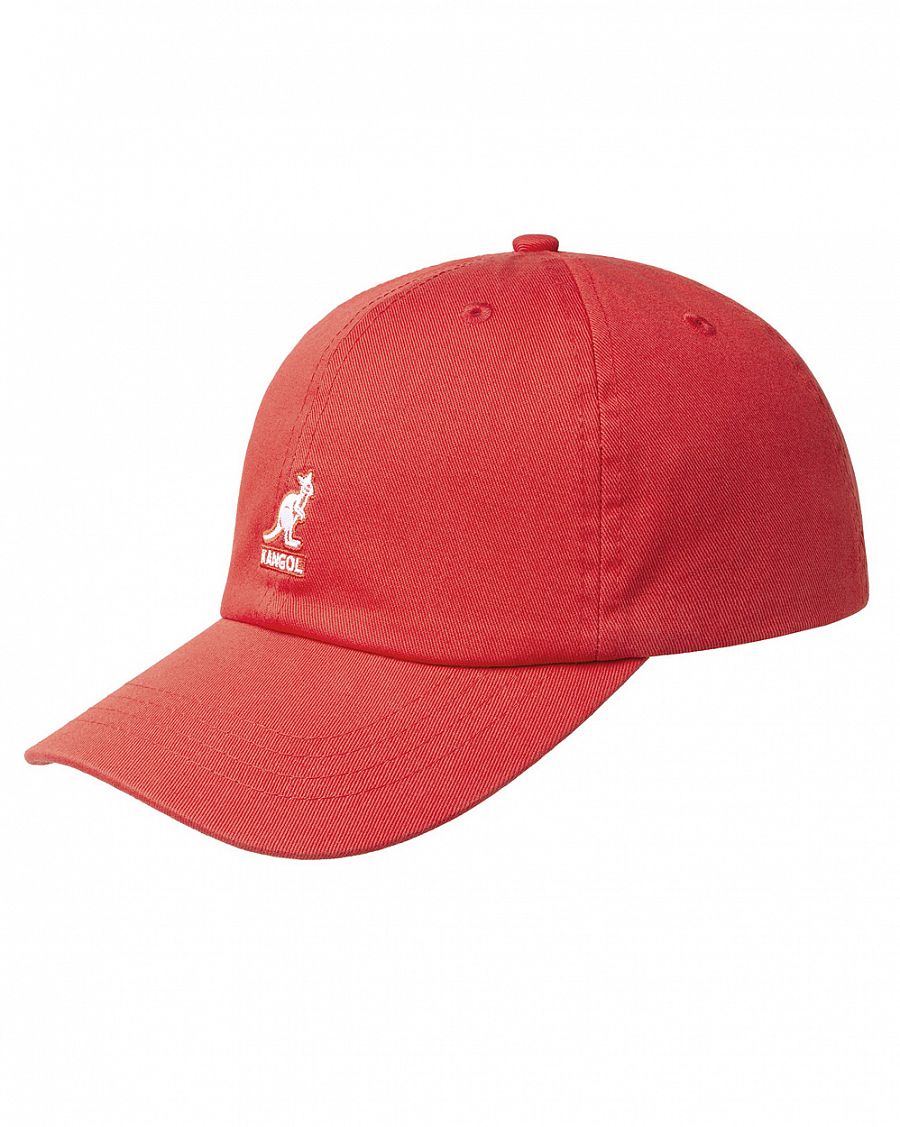 Бейсболка классическая с изогнутым козырьком Kangol K5165HT Washed CHERRY GLOW отзывы