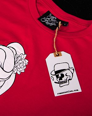 Футболка мужская Rum Knuckles Princess Red Футболка мужская Rum Knuckles Princess Red