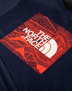 Футболка мужская The North Face Red Box CELEBRATION URBAN NAVY FIERY RED Футболка мужская The North Face Red Box CELEBRATION URBAN NAVY FIERY RED
