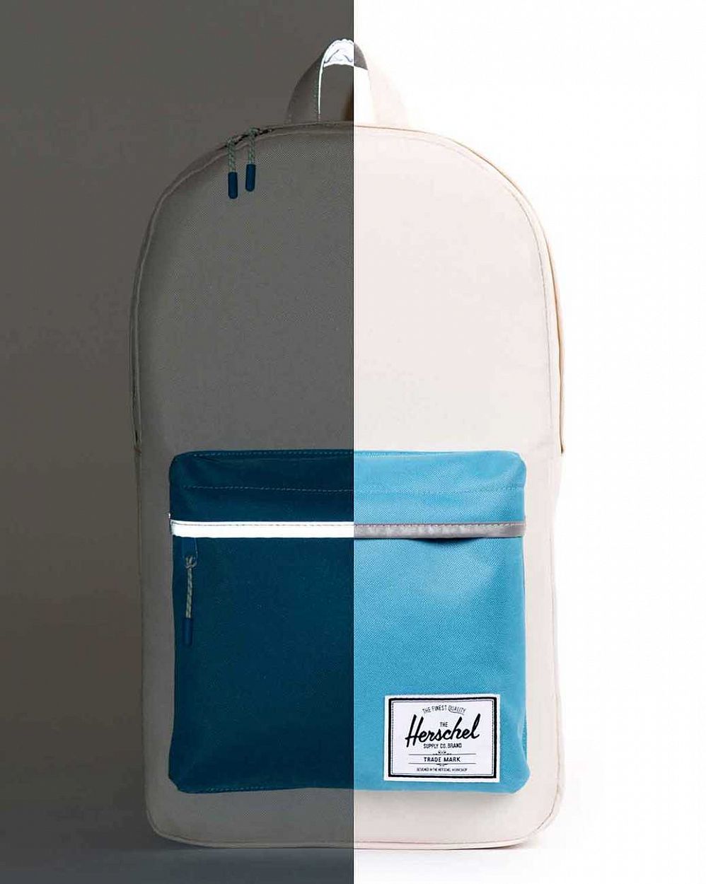 Рюкзак водоотталкивающий светоотражающий 17 ноутбук Herschel Woodside Natural отзывы