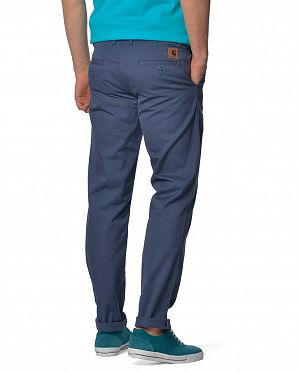 Брюки мужские зауженные Urban Classics Johnson Blue