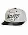 Бейсболка с прямым козырьком Mitchell and Ness VISCORD Los Angeles Kings Grey отзывы