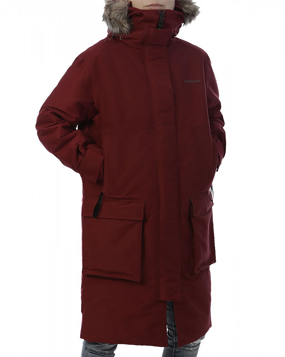 Парка женская зимняя Didriksons Parka Golda Red отзывы