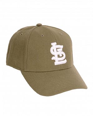 Бейсболка '47 Brand MVP WBV St. Louis Cardinals Khaki Бейсболка '47 Brand MVP WBV St. Louis Cardinals Khaki