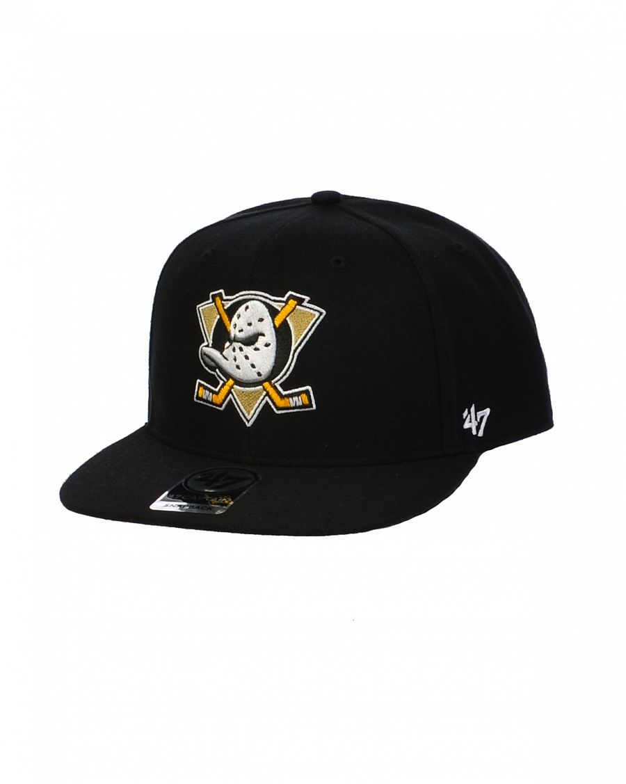 Бейсболка с прямым козырьком '47 Brand NO SHOT 2 TONE Anaheim Ducks Black отзывы