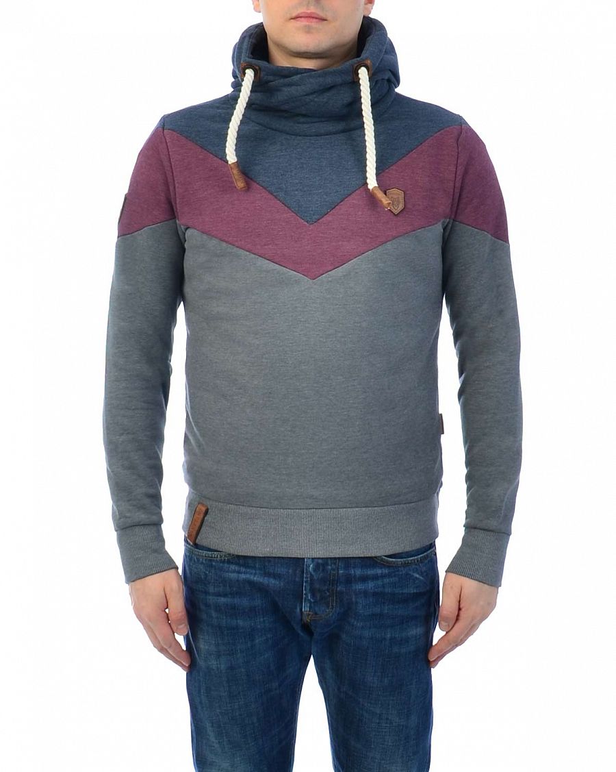 Толстовка мужская с капюшоном Германия Naketano Kifferboarder Dark Grey Mel отзывы Толстовка мужская с капюшоном Германия Naketano Kifferboarder Dark Grey Mel отзывы