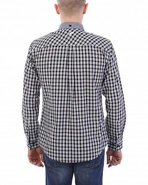 Рубашка мужская с длинным рукавом Publish Brand USA Ascott Black