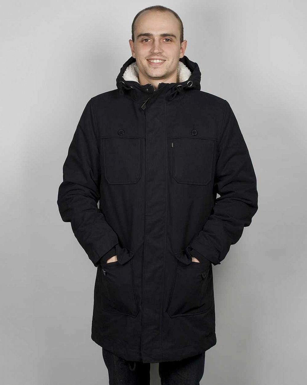 Куртка Wesc Bastian Padded Hooded Parka Black отзывы