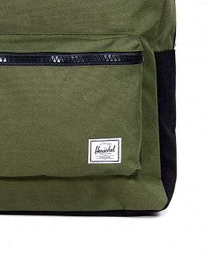 Рюкзак городской с отделом для 15 ноутбука Herschel Settlement Ivy Green Black Shocking Orange Рюкзак городской с отделом для 15 ноутбука Herschel Settlement Ivy Green Black Shocking Orange