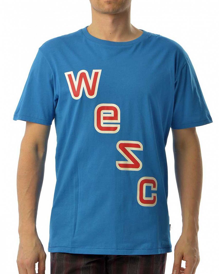 Футболка Wesc Slap Shot Blue Pacific отзывы