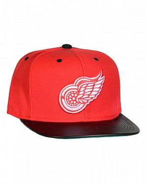 Бейсболка с прямым козырьком Mitchell and Ness Colt Detroit Red Wings Red Бейсболка с прямым козырьком Mitchell and Ness Colt Detroit Red Wings Red