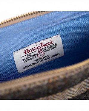 Клатч Herschel Network Medium Harris Tweed Black Stripe Клатч Herschel Network Medium Harris Tweed Black Stripe
