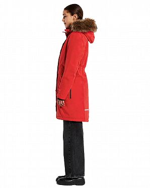 Водонепроницаемая утепленная парка женская Didriksons Erika II Red