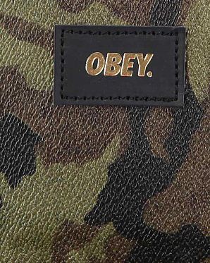 Рюкзак маленькй кожаный водонепроницаемый Obey Camo Green Рюкзак маленькй кожаный водонепроницаемый Obey Camo Green