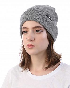 Шапки зимняя универсальная вязаная Dickies 1922 Alaska Grey Melange