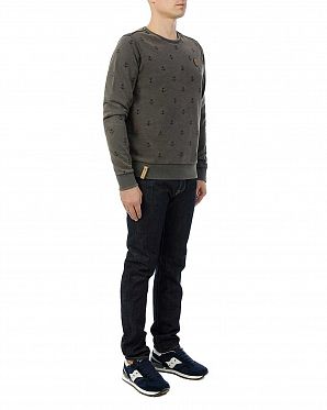 Толстовка мужская свитшот Naketano Rise Of An Enemy Purple Grey Толстовка мужская свитшот Naketano Rise Of An Enemy Purple Grey