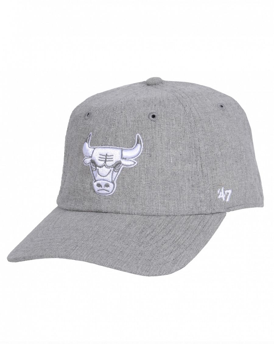 Бейсболка  '47 Brand Clean Up Chicago Bulls Dark Grey отзывы